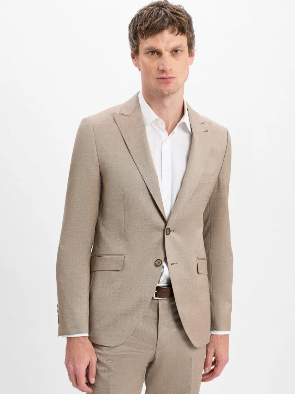 Wilvorst Baukasten-Anzüge<Herren Baukasten-Sakko melange meliert