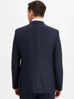 Digel Baukasten-Anzüge|Sakkos<Herren Baukasten-Sakko marine strukturiert