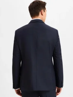 Digel Sakkos|Anzüge<Herren Baukasten-Sakko marine strukturiert