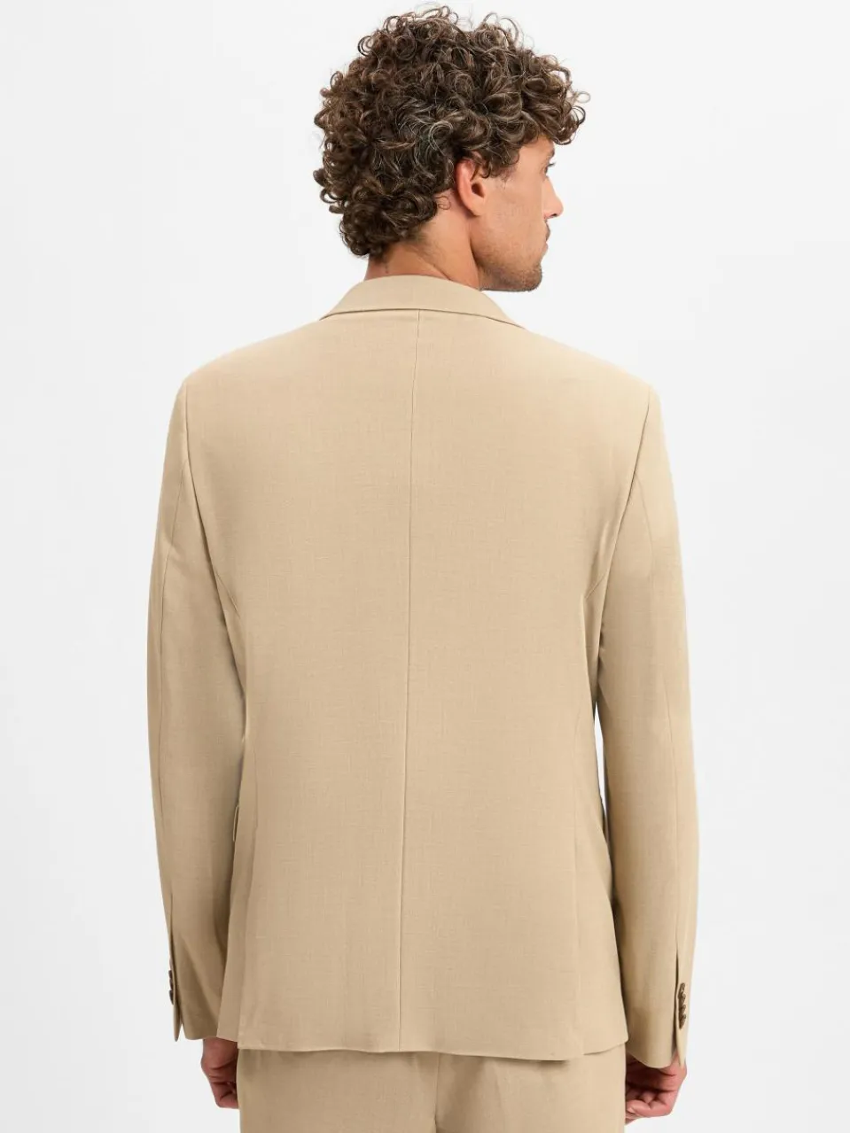 Finshley & Harding Baukasten-Anzüge<Herren Baukasten-Sakko beige meliert