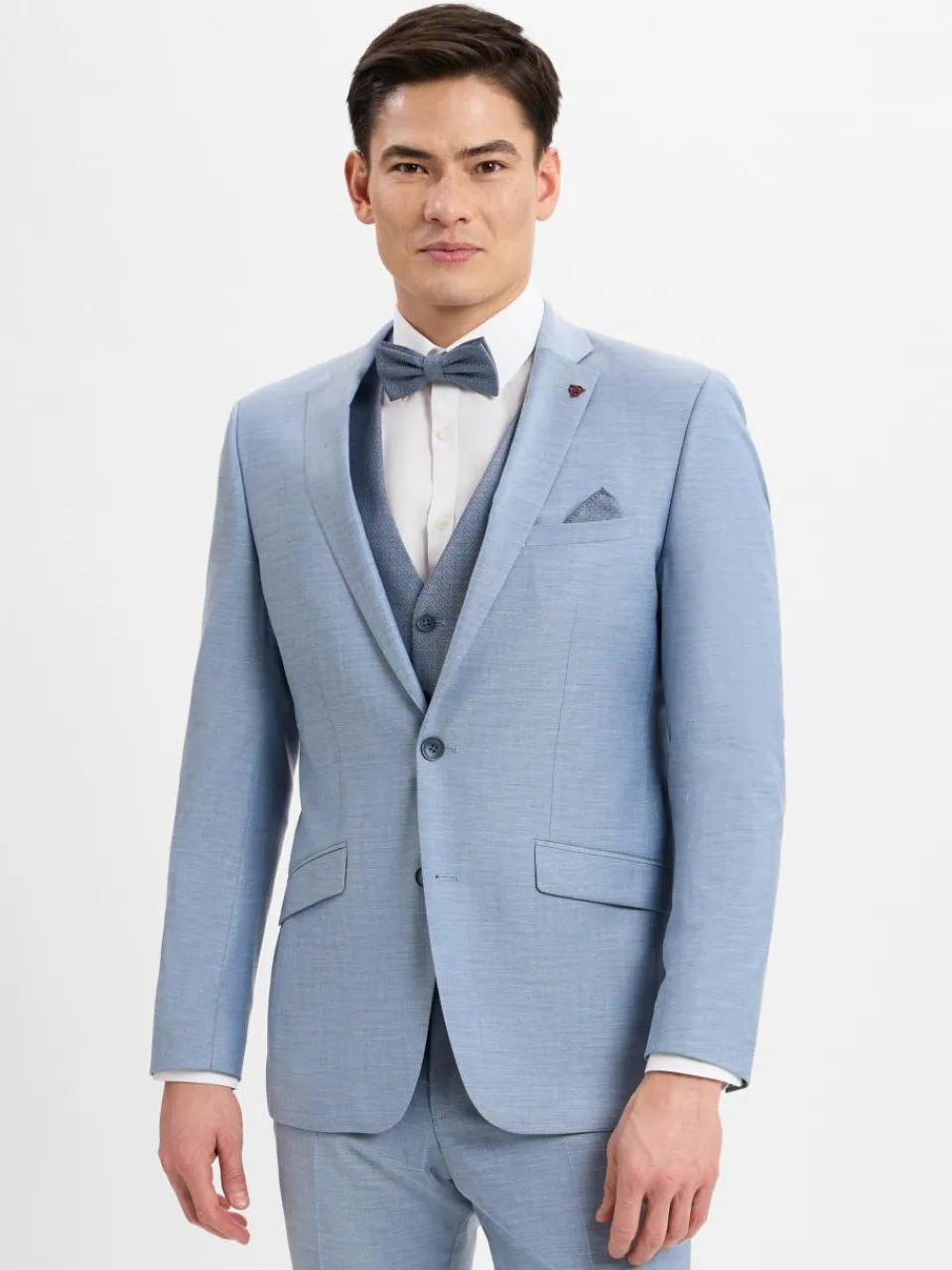 Roy Robson Baukasten-Anzüge|Anzüge<Herren Baukasten-Sakko hellblau uni