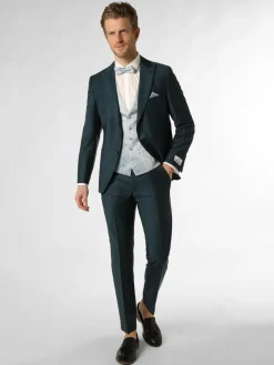 Wilvorst Baukasten-Anzüge|Sakkos<Herren Baukasten-Sakko petrol uni