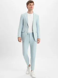 Strellson Anzüge<Herren Baukasten-Sakko - Alzer3 hellblau uni