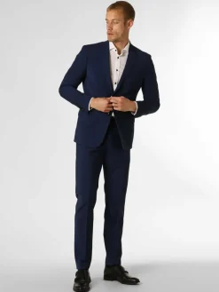 Strellson Baukasten-Anzüge|Anzüge<Herren Baukasten-Sakko - Allen2.0 blau strukturiert