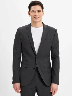 Cinque Baukasten-Anzüge|Sakkos<Herren Baukasten-Sakko - Cicastello-S grau uni