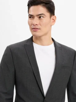 Cinque Baukasten-Anzüge|Sakkos<Herren Baukasten-Sakko - Cicastello-S grau uni