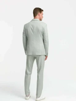 Zuitable Sakkos<Herren Baukasten-Sakko - DiNick grün gemustert