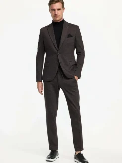 Zuitable Anzüge<Herren Baukasten-Sakko - DiNick schwarz gemustert