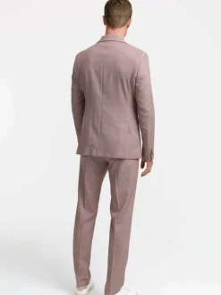 Zuitable Sakkos<Herren Baukasten-Sakko - DiNick rosa gemustert