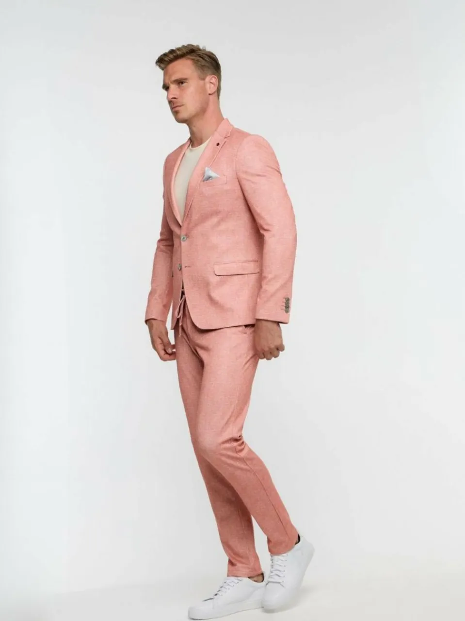 Zuitable Sakkos<Herren Baukasten-Sakko - DiNick orange meliert