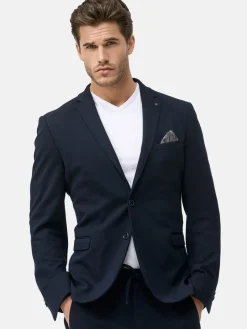 Zuitable Baukasten-Anzüge<Herren Baukasten-Sakko - DiNorris blau meliert