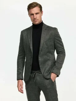 Zuitable Anzüge<Herren Baukasten-Sakko - DiNick AT grün gestreift