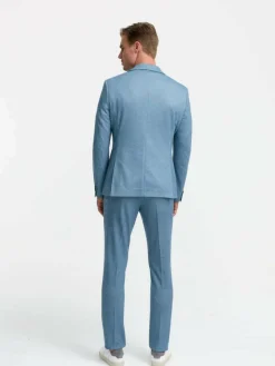 Zuitable Sakkos<Herren Baukasten-Sakko - DiNick blau uni