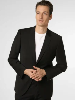 BOSS Baukasten-Anzüge|Sakkos<Herren Baukasten-Sakko - H-Huge-MM-C-224 schwarz uni