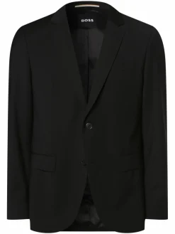 BOSS Baukasten-Anzüge|Sakkos<Herren Baukasten-Sakko - H-Huge-MM-C-224 schwarz uni