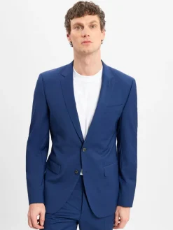 BOSS Anzüge|Baukasten-Anzüge<Herren Baukasten-Sakko - H-Huge-MM-C-224 indigo uni