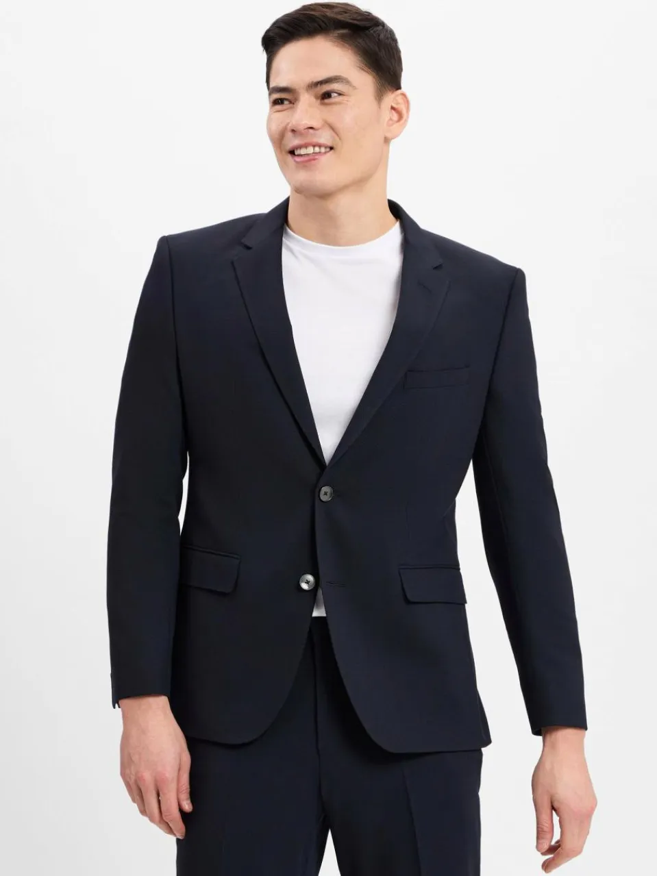 BOSS Anzüge<Herren Baukasten-Sakko - H-Jasper-MM-C-224 marine strukturiert