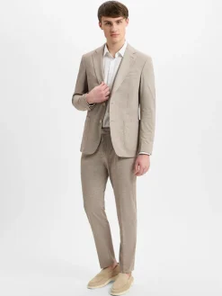 Benvenuto Anzüge<Herren Baukasten-Sakko - Matteo melange beige meliert