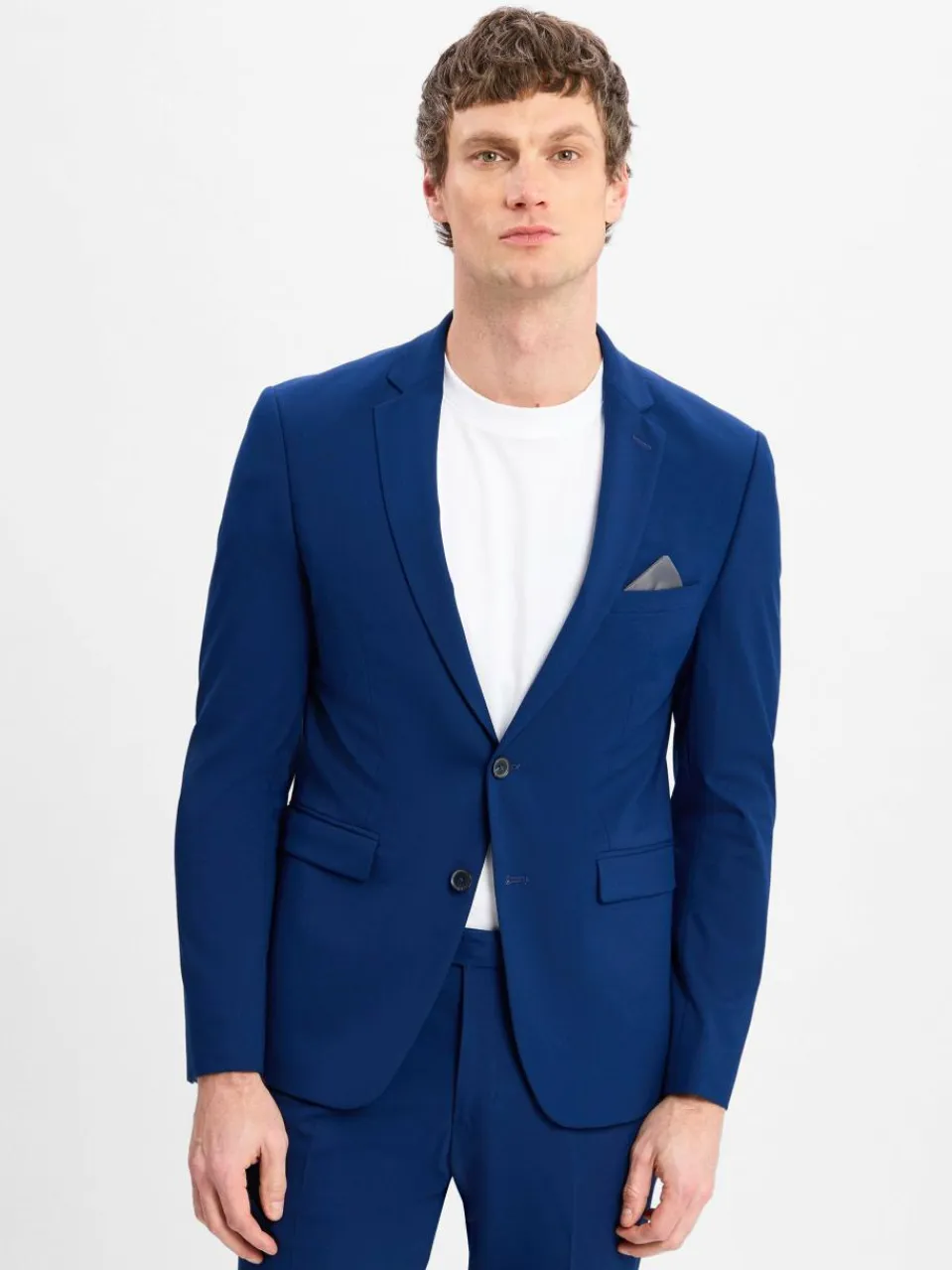 Finshley & Harding Baukasten-Anzüge|Sakkos<Herren Baukasten-Sakko - Oakland indigo uni