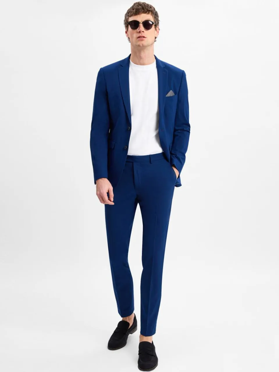 Finshley & Harding Baukasten-Anzüge|Sakkos<Herren Baukasten-Sakko - Oakland indigo uni