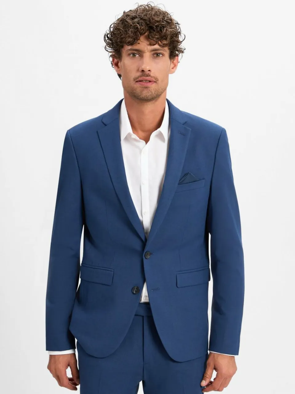 Finshley & Harding Baukasten-Anzüge<Herren Baukasten-Sakko - Oakland blau uni