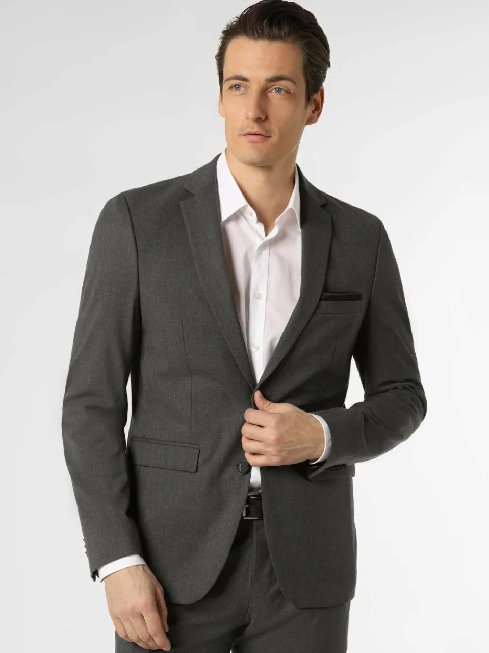 Finshley & Harding Baukasten-Anzüge|Sakkos<Herren Baukasten-Sakko - Oakland anthrazit meliert