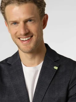 Benvenuto Baukasten-Anzüge|Sakkos<Herren Baukasten-Sakko - Sneaker marine gemustert