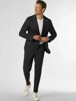 Benvenuto Baukasten-Anzüge|Sakkos<Herren Baukasten-Sakko - Sneaker marine gemustert