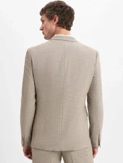 Finshley & Harding Baukasten-Anzüge|Sakkos<Herren Baukasten-Sakko - Steven beige gemustert