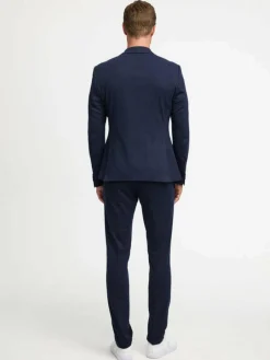 Zuitable Sakkos<Herren Baukasten-Sakko -DiNick blau gemustert