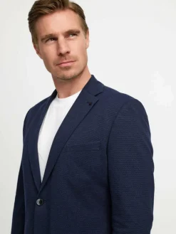 Zuitable Sakkos<Herren Baukasten-Sakko -DiNick blau gemustert