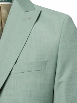 Wilvorst Baukasten-Anzüge<Herren Baukasten-Sakko mit Schurwoll-Anteil lind ecru meliert