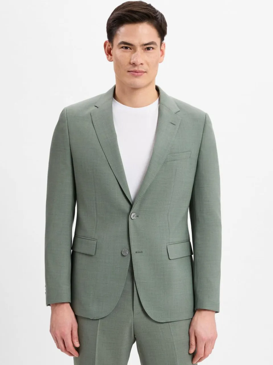 Herren BOSS Sakkos>Herren Baukasten-Sakko mit Schurwoll-Anteil- Jasper