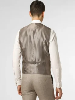 Wilvorst Baukasten-Anzüge|Anzüge<Herren Baukasten-Weste taupe gemustert