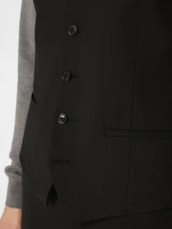 Finshley & Harding London Anzüge<Herren Baukasten-Weste schwarz uni