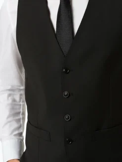 Roy Robson Anzüge<Herren Baukasten-Weste schwarz uni