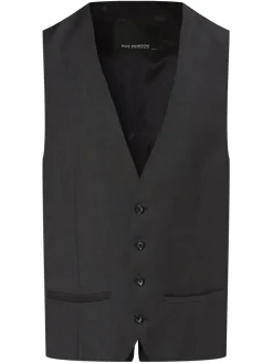 Roy Robson Baukasten-Anzüge<Herren Baukasten-Weste anthrazit uni