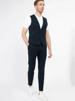 Zuitable Baukasten-Anzüge<Herren Baukasten-Weste - DiWesley marine meliert