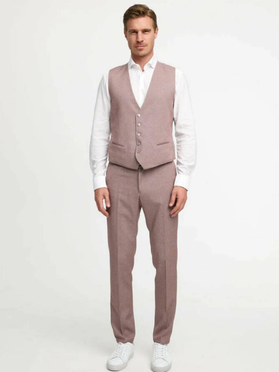 Herren Zuitable Anzüge>Herren Baukasten-Weste - DiWesley