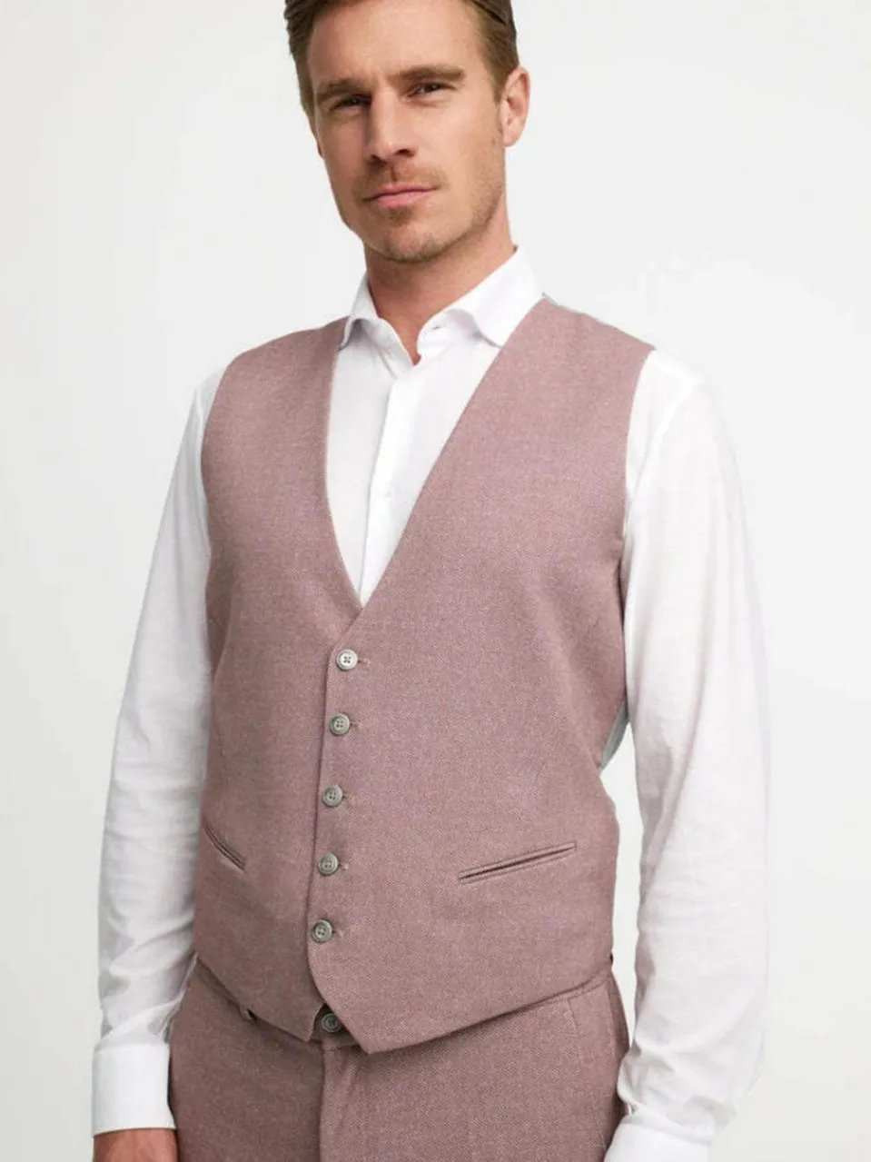 Herren Zuitable Anzüge>Herren Baukasten-Weste - DiWesley