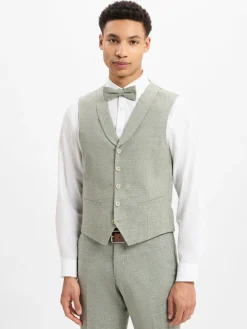 Herren CG - CLUB of GENTS Baukasten-Anzüge|Anzüge>Herren Baukasten-Weste mit Leinen-Anteil - Paddy-N