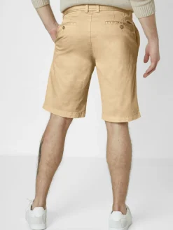Redpoint Hosen<Herren Bermuda - SURREY Comfort Fit beige uni