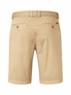 Redpoint Hosen<Herren Bermuda - SURREY Comfort Fit beige uni