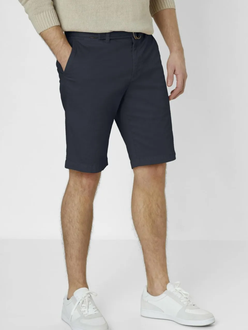 Redpoint Hosen<Herren Bermuda - SURREY Comfort Fit marine uni