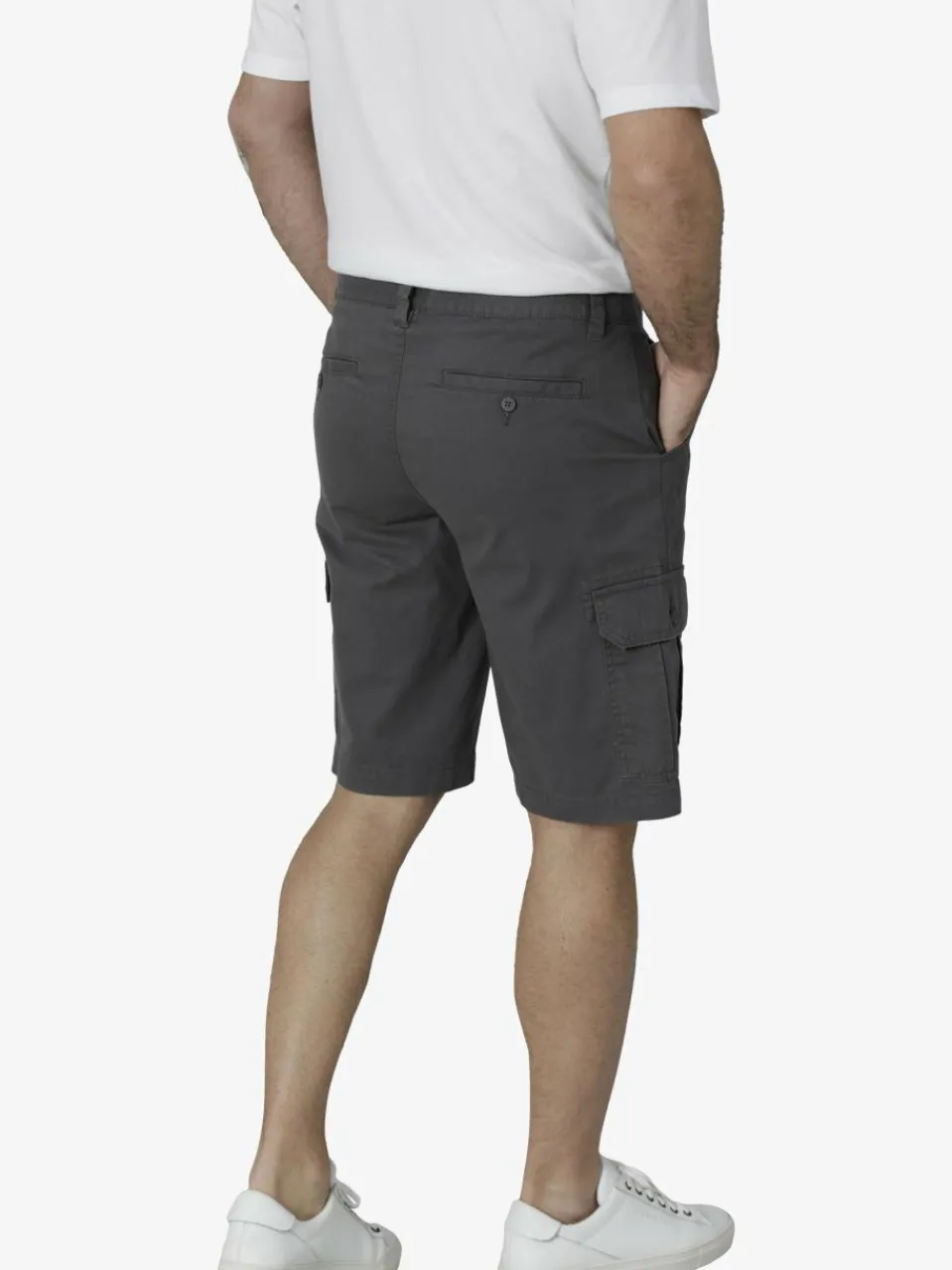 BABISTA Hosen<Herren Bermuda - ZANMO grau uni