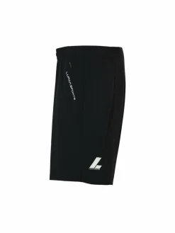 Lufian Hosen<Herren Bermuda SECOND schwarz uni