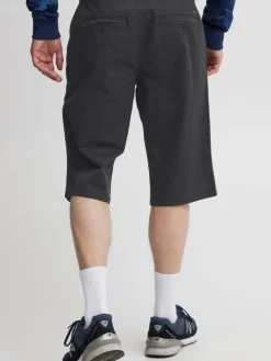BLEND Hosen<Herren Bermudas schwarz uni