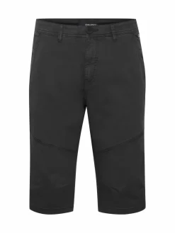 BLEND Hosen<Herren Bermudas schwarz uni