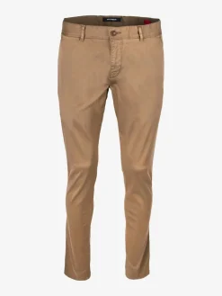 Roy Robson Hosen<Herren Bügelfaltenhose braun uni