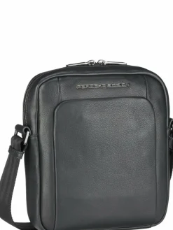 Porsche Design Taschen & Rucksäcke<Herren Bodybag - Roadster Leather Shoulderbag XS schwarz uni